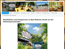 Tablet Screenshot of hotel-holsteinische-schweiz.de